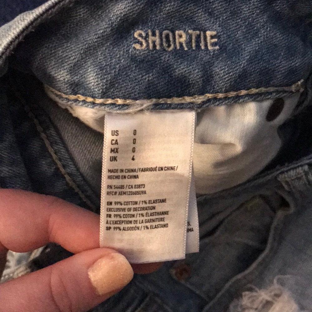 EUC American Eagle Shortie Shorts - Picture 6 of 6